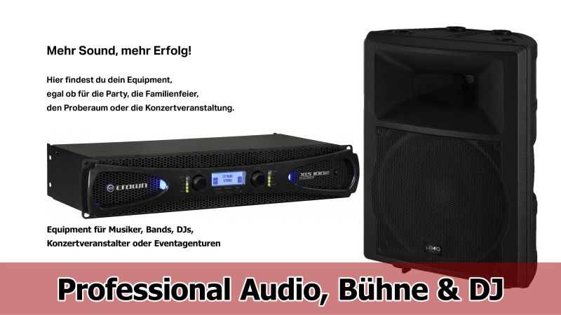 Premium-Sound für Home, Profi, Studio & DJ