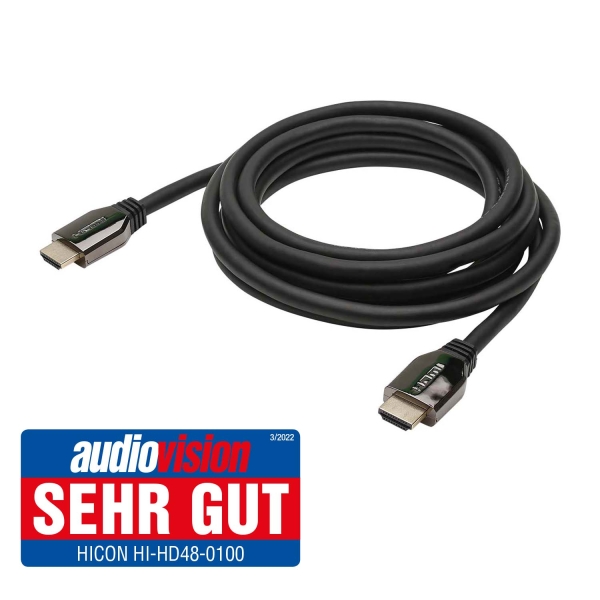 Sommer cable HI-HD48 Ultra HDMI® Kabel, 10K, Metallstecker - 1 Meter