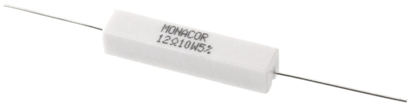 Hochlast-Zementwiderstand, 10 Watt LSR-120/10 von Monacor
